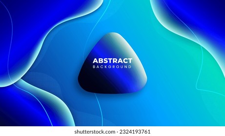 3D abstract background with attractive colors premium vector