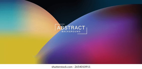 3d abstract background with colorful curves and gradients illuminating a serene and artistic atmosphere