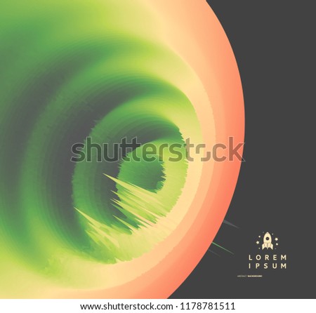 3d abstract background. Futuristic technology style. Big data graph visualization. Vector illustration. 
