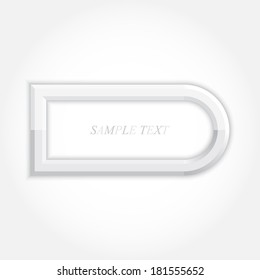 3d abstract background and icon design, vector eps10