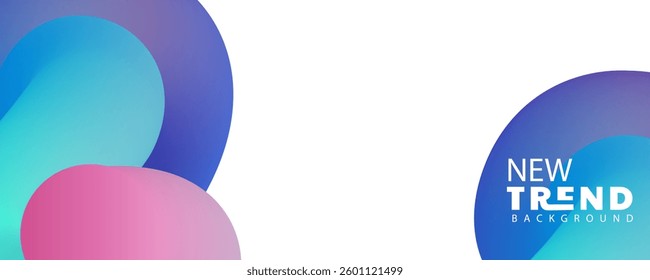 3D Abstract Background, New Trend Background, Gradient Color Abstract Background, Abstract 3d rendering of a modern geometric background. Minimalistic design for poster, cover, branding, banner