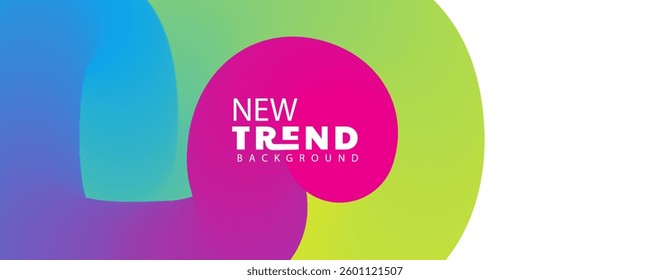 3D Abstract Background, New Trend Background, Gradient Color Abstract Background, Abstract 3d rendering of a modern geometric background. Minimalistic design for poster, cover, branding, banner
