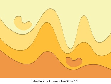 abstrakter 3D-Hintergrund und Formen von abstrakten Vektorillustrationen