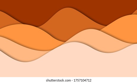 abstrakter 3D-Hintergrund und abstrakte Formen, Vektorgrafik