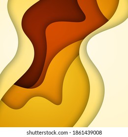 abstrakter 3D-Hintergrund und abstrakte Formen, Vektorgrafik