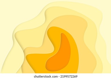 3D abstract background and paper cut shapes. Vector design layout for business presentations, flyers, posters and invitations