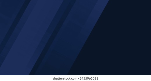 3D abstract background with paper cut shapes. Vector design layout for business presentations, flyers, posters and invitations. Blue carving art with line stripes modern shiny element art