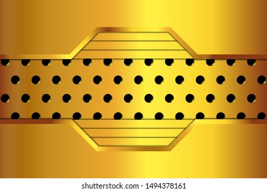 3D abstract background with paper layers. Geometric illustration of a textured carbon slice vector. Eps 10