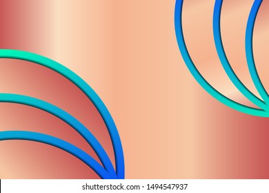 3D abstract background with paper layers. Geometric illustration of a textured carbon slice vector. Eps 10