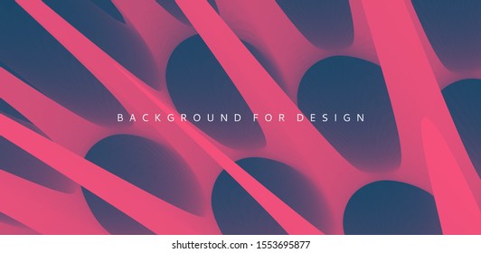 3d abstract background with prickly thorns. Cover design template. Futuristic technology style. Can be used for advertising, marketing, presentation.