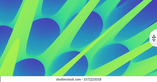 3d abstract background with prickly thorns. Cover design template. Futuristic technology style. Can be used for advertising, marketing, presentation.
