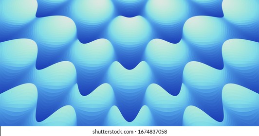 3d abstract background with prickly thorns. Cover design template. Futuristic technology style. Can be used for advertising, marketing, presentation.