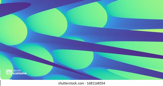 Tercer fondo abstracto con espinas espinosas. Plantilla de diseño de portada. Estilo de tecnología futurista. Se puede utilizar para publicidad, marketing, presentación.