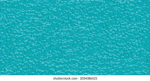 3D abstract background of small blue cubes