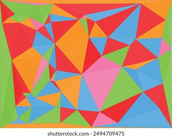 3D abstract background vector design.