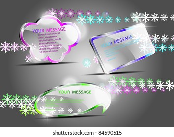 3d abstract background. vector eps10