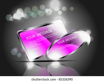 3d abstract background. vector eps10