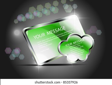 3d abstract background. vector eps10