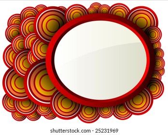 3d abstract background - vector illustration - jpeg version in my portfolio