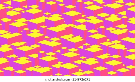 3D abstract backround. Trendy template design for banners, posters, surface. Contemporary wallpaper.