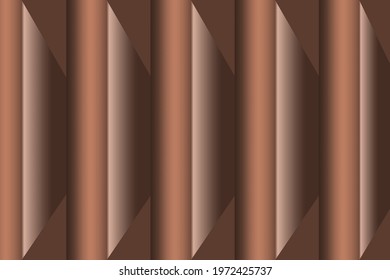 3d Abstract Brown Rectangle Bakcground