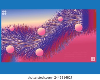 3d abstract colorful fluid design Royalty Free Vector Image