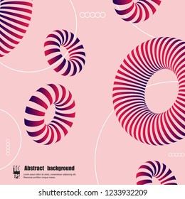 3d abstract colorful shape background. Eps10 Vector illustration