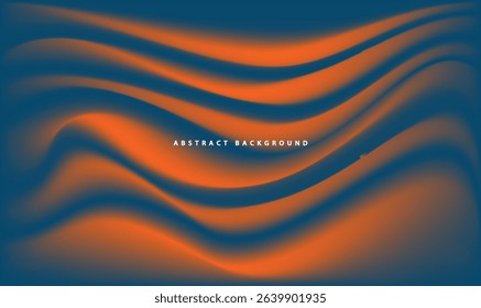 3D Abstract Composition with Colorful Curves – Artistic Background for Brochure, Banner, and Conceptual Design