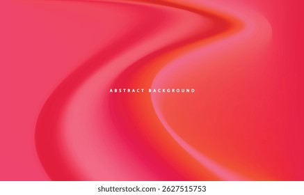 3D Abstract Composition with Colorful Gradients and Artistic Backdrop for Creative Banners and Contemporary Designs, Red and Pink Abstract Wallpaper
