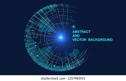 3D abstract concept world or earth, internationalization and globalization