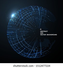 3D abstract concept world or earth, internationalization and globalization