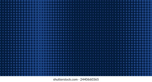 Fondo azul oscuro abstracto 3D con diseño vectorial de patrón de puntos, tema de la tecnología EPS 10