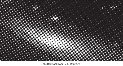 Fondo azul oscuro abstracto 3D con diseño de Vector de patrón de puntos eps 10

