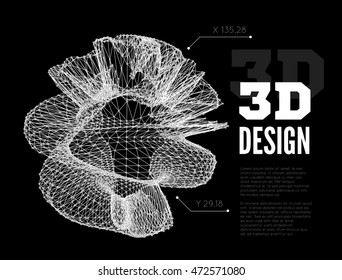 3D abstract design