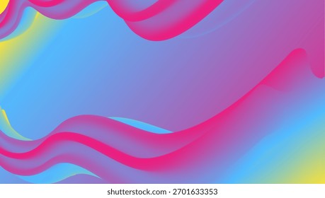 the 3d abstract fluid shapes