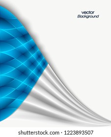 3D abstract geometric background, Islamic style cover