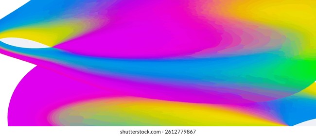 3d abstract gradient background, Abstract 3d rendering of a modern geometric background. Minimalistic design for poster, cover, branding, banner