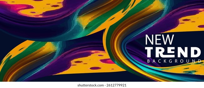 3d abstract gradient background, Abstract 3d rendering of a modern geometric background. Minimalistic design for poster, cover, branding, banner