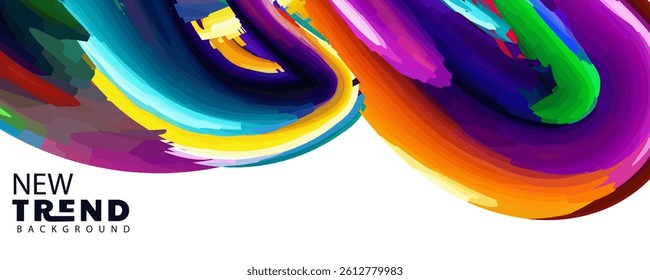 3d abstract gradient background, Abstract 3d rendering of a modern geometric background. Minimalistic design for poster, cover, branding, banner