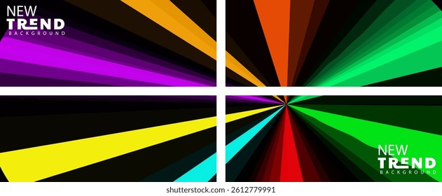 3d abstract gradient background, Abstract 3d rendering of a modern geometric background. Minimalistic design for poster, cover, branding, banner