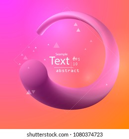 3d abstract line, background banner.