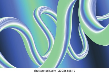 3D Fondo de línea abstracta, efecto de fondo colorido
