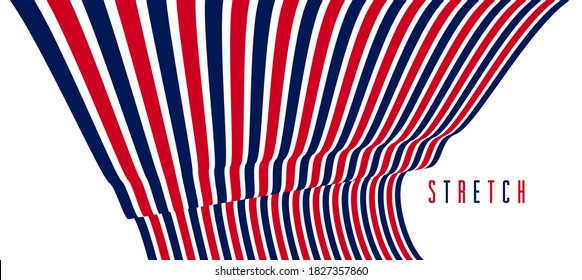 3D abstract lines in perspective vector background, modern trendy design element, cool style layout for ads posters banners and covers, retro template.