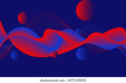 3d abstract liquid background with color blue and purple