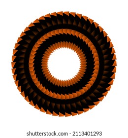 3d abstract logo. Suitable for t-shirts, and so on.