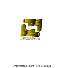 3d abstract logo template with modern design. Beauty and elegant. Can be used for important events. Eps 10.