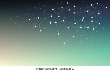 3D Abstract Mesh Background with Circles, Lines and Shapes | EPS10 Design Layout for Your Business
