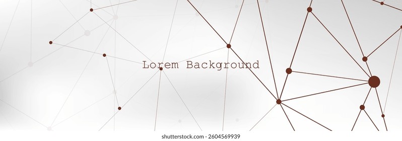 3D Abstract Mesh Background with Circles, Lines and Shapes | EPS10 Design Layout for Your Business.Abstract vector background. Card in a futuristic style. Lines, point, plane in 3D space.