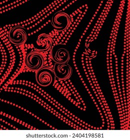 3D abstract monochrome background with line pattern, vector design, technology theme, dimensional line flow in perspective, big data, nanotechnology.	
