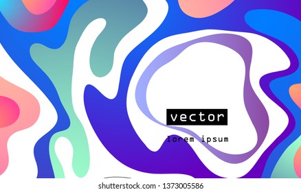 3d abstract paper cut background